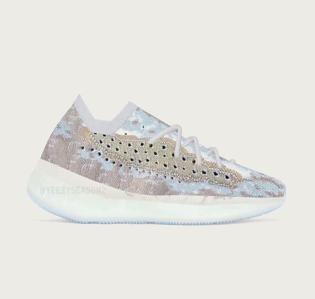  『夏季』冰蓝和黏土！Yeezy 380 曝光两款新配色，夏季发售！