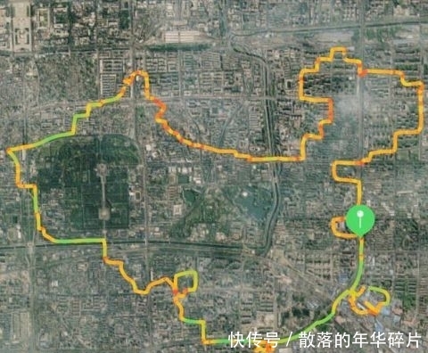  祖国@为给祖国庆生 网友4小时33公里蹬出“中国地图”