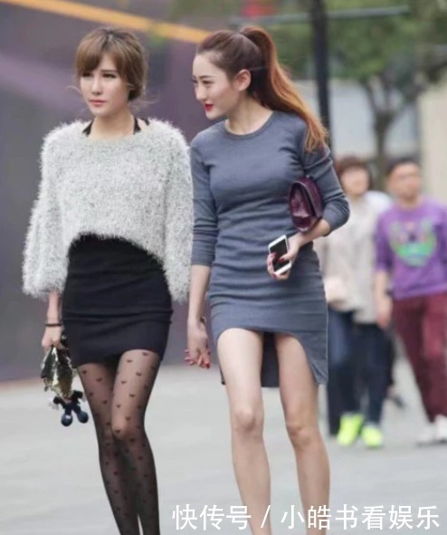  选搭|街拍：好闺蜜并肩同行谈笑风生，选搭时尚艳丽，成熟知性引领潮流