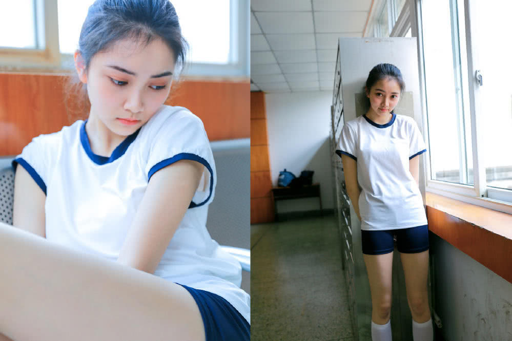 人像摄影:穿超短裤的小清新美女