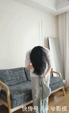 「吹头发」洗完头,别用吹风机把头发吹坏了,戴它3分钟,再长的头发都能干