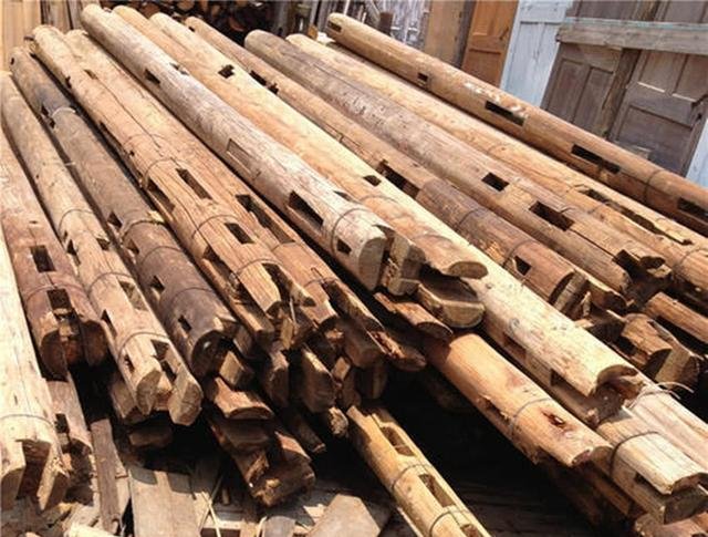 有人专门到农村收老屋旧梁，一根几百元，用来干啥答案来了