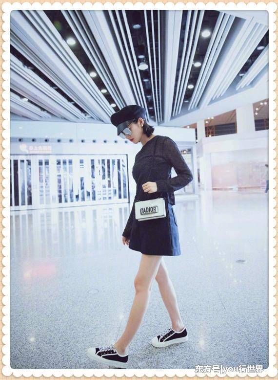 关晓彤厉害!21岁穿短裙竟比30岁景甜还女人，鹿晗功不可没