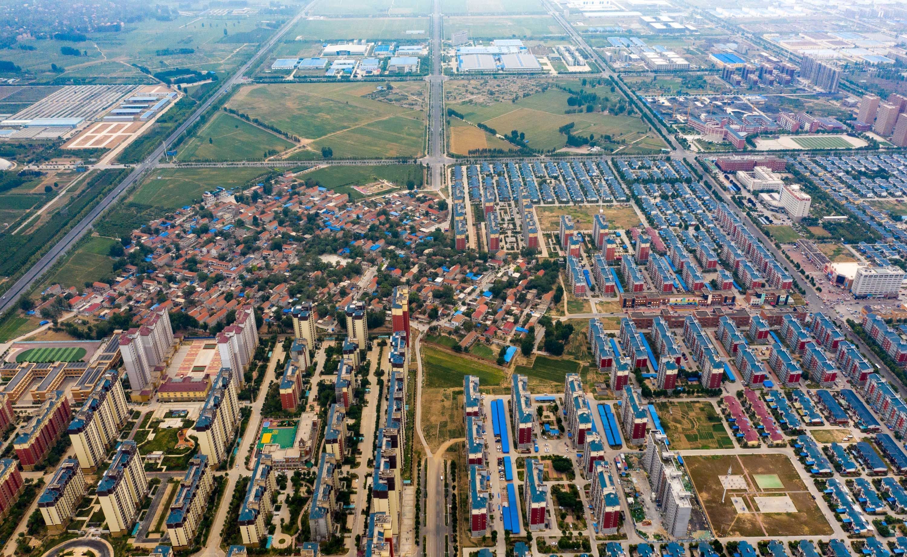  「唯一」插入河南最大别墅村里的“钉子村”，是它34个村庄唯一