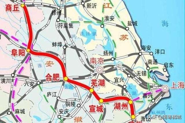  [全长]我国在建国家级高铁大动脉，第四条南北大通道，线路全长2