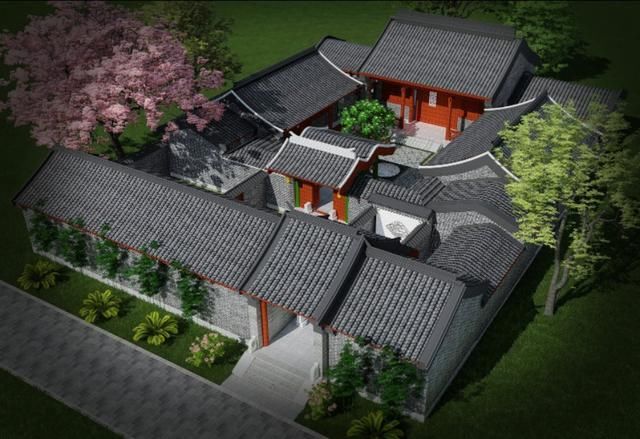 9栋中国最美四合院别墅，成功人士最爱，拥有一栋你真牛