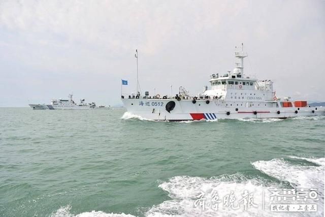  航道■开渔首日太嗨4艘船占了航道，青岛多部门海上联合巡航执法