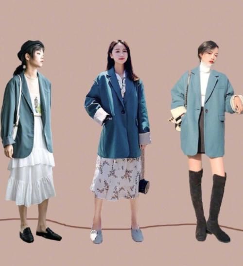  [显瘦]建议学生党：别每天穿老爹服，试试校花的西装外套吧，时髦又显瘦
