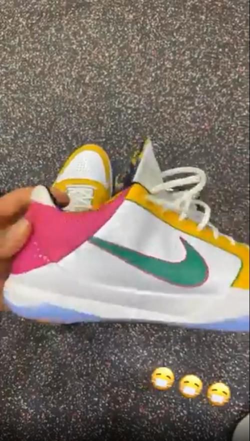  『塔克』鞋王塔克又晒狠鞋！这次是前所未见的 Nike Kobe 5