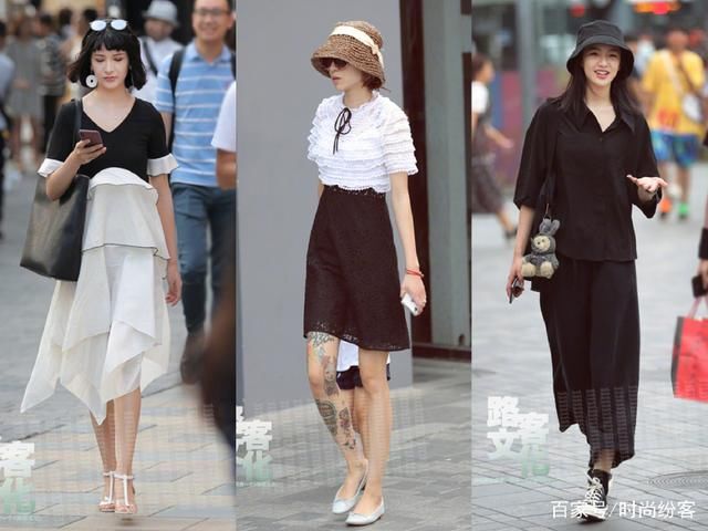 27张时髦的路人街拍，满屏都是小姐姐的纤长美腿~