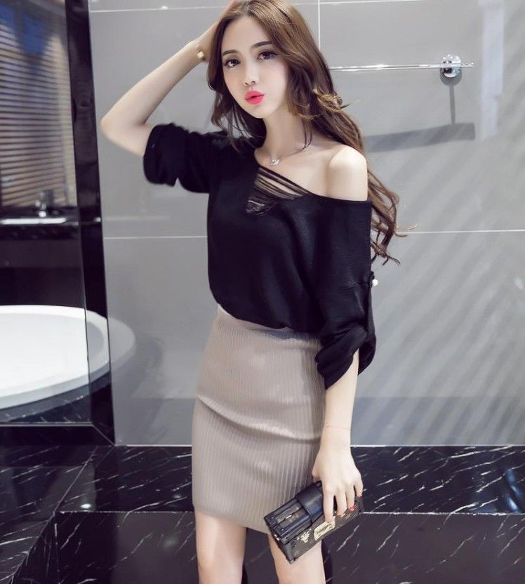 35岁老婆眼光真毒辣，一口气买5件下面套装，比穿裙子更养眼