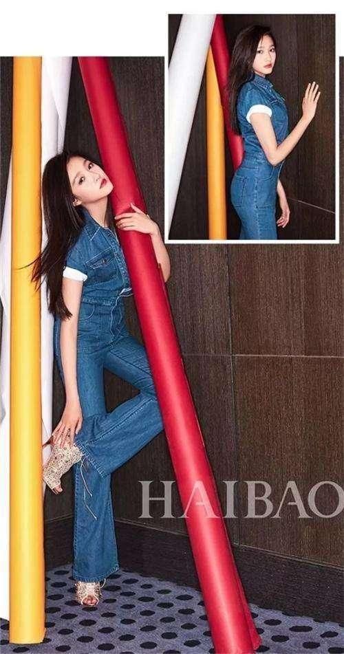 6位女星同穿连体裤，关晓彤好女人，热巴超酷，昆凌像变了一个人