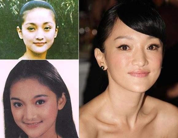 周迅2018Chanel巴黎时装秀周迅一身简洁气质，外媒镜头下难掩皱纹