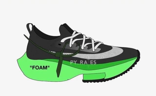  「比同行业平」OFF-WHITE X NIKE全新跑鞋曝光，三款配色惊艳登场