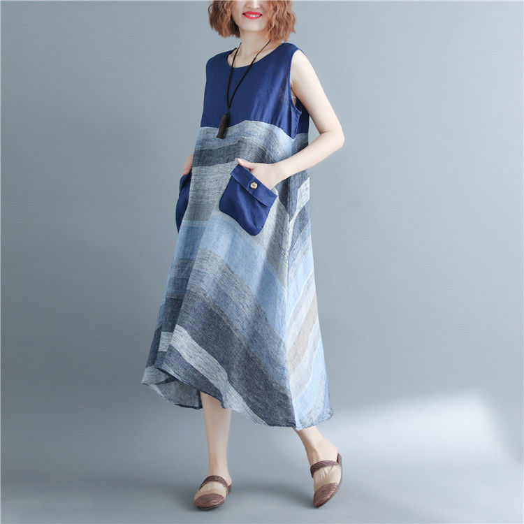 海边渡假，便宜清凉的波西米亚裙秒杀比基尼，景美人美，羡煞路人