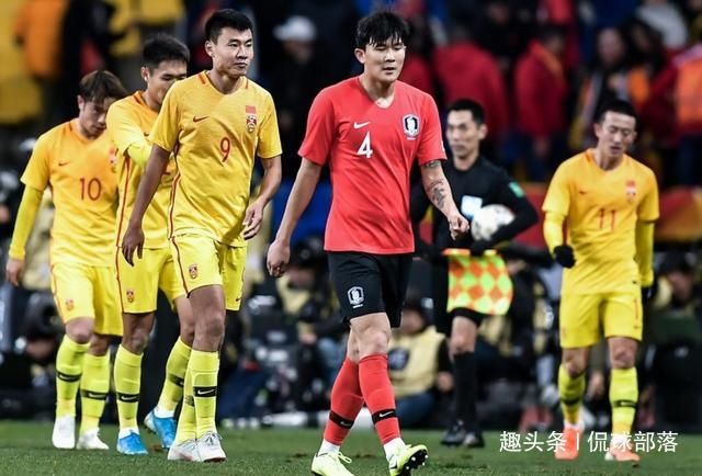 韩国足球对中国足球结果