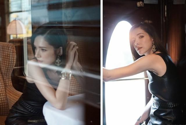 许玮甯摩洛哥旅行晒美照，把民族风穿这么美，多亏她的混血颜