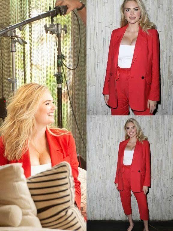 微胖超模凯特阿普顿拍摄特辑，已有身孕的她，更加具有女人味了