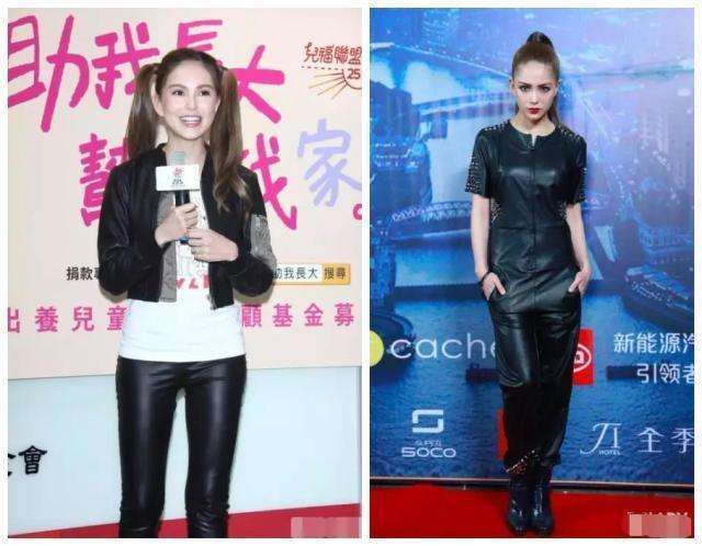 张韶涵把皮裤穿出了刘雯般的高级感, 邓紫棋换上渔网裤效果也神奇