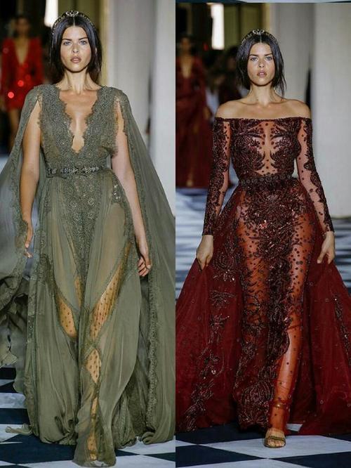 祖海秀场:众腿精登场,超模AA承包开闭场,再现A式优雅台步