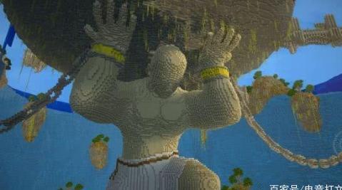 我的世界：MC大自然的鬼斧神工，太不科学！萌新：这是真的假的？