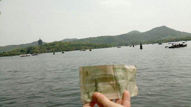 一元钱纸币的图案是三潭印月，为什么要用它，它到底有什么意义？