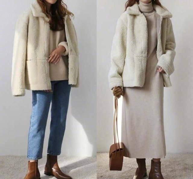  「穿着」还在担心上班没有衣服穿吗？极致简约风有话说，完全的遮肉又气质