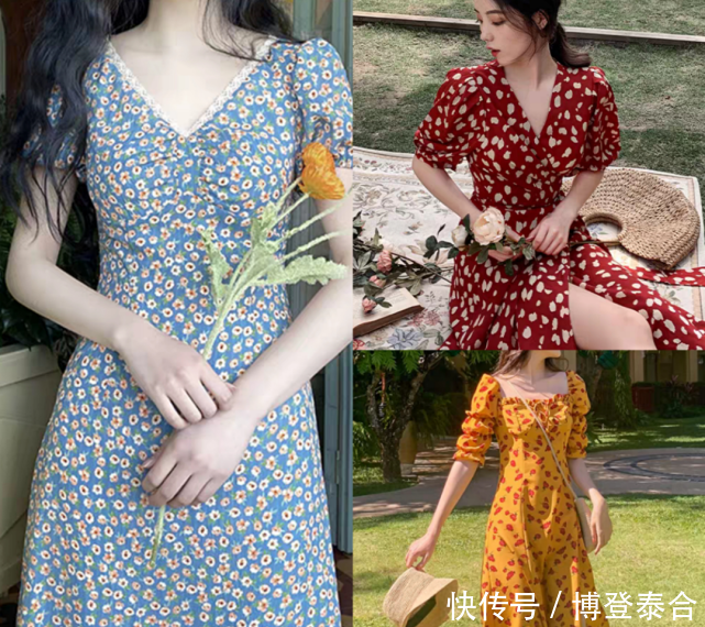 清爽:最近火了一种“初恋裙”,清爽中又带有时髦气息,女孩可得拿下它