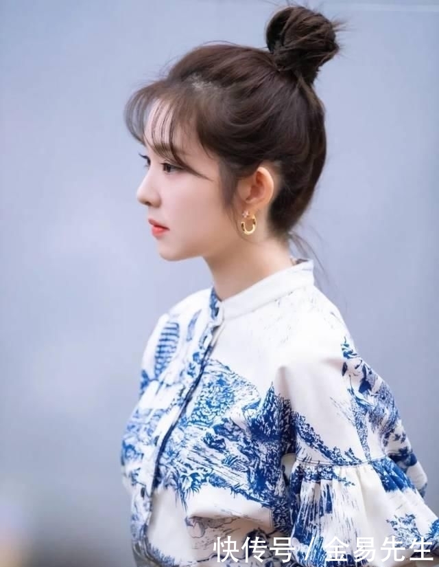  『也可以』比可爱和端庄，谁能赢过梳丸子头的女生呢？