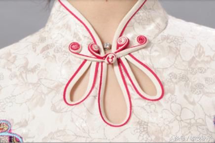 旗袍领子款式一览:原来关于旗袍的衣领、衣襟还有这么多讲究!