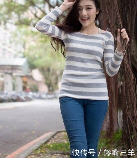  『设计』身材修长的牛仔裤美女，提升自信美！