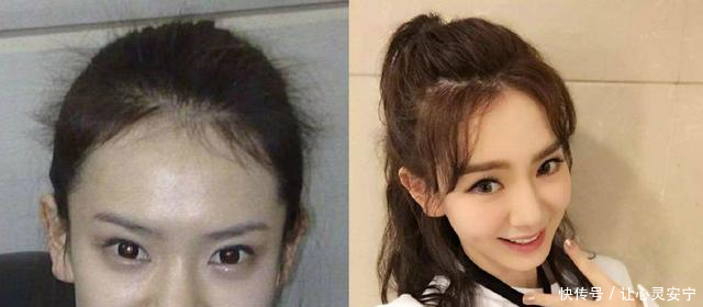 四位小花旦卸妆后谁差别最小最后一位最服气！