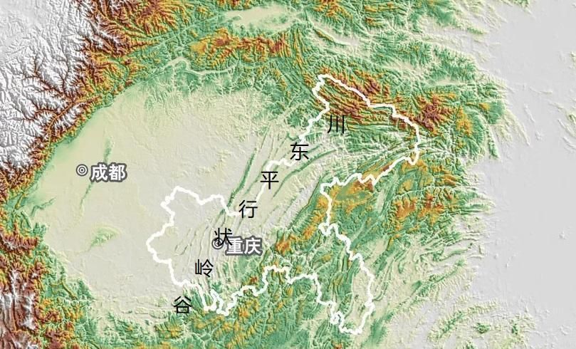  「四川省」为什么四川盆地的中心城市是位于盆地边缘的成都、重庆,而不在盆地...