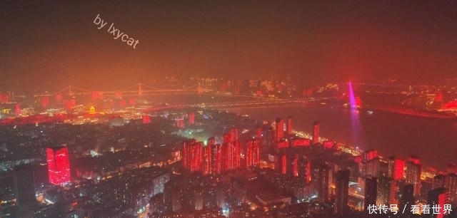 2019即将走入历史,用这段夜景留下瞬间的武汉