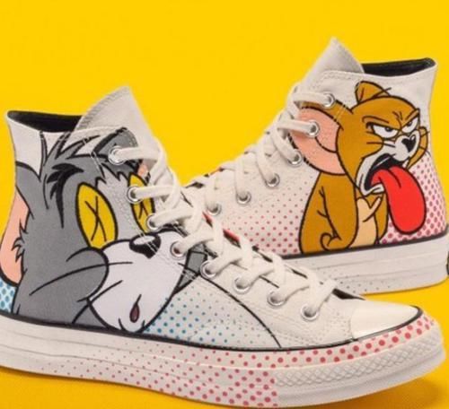  联名@普通匡威太土了，现在“猫和老鼠”联名款特别火，最适合开学穿！