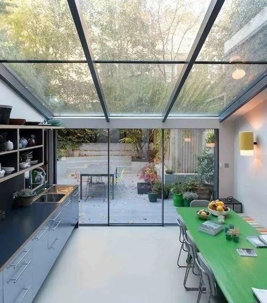  「露台」30个别人家的阳光房，顶楼和一楼的开心了