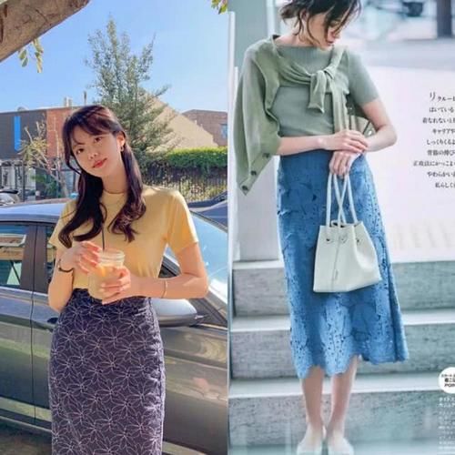  fashion春天要想穿的出彩，你还缺一件蕾丝半裙，性感优雅随你挑