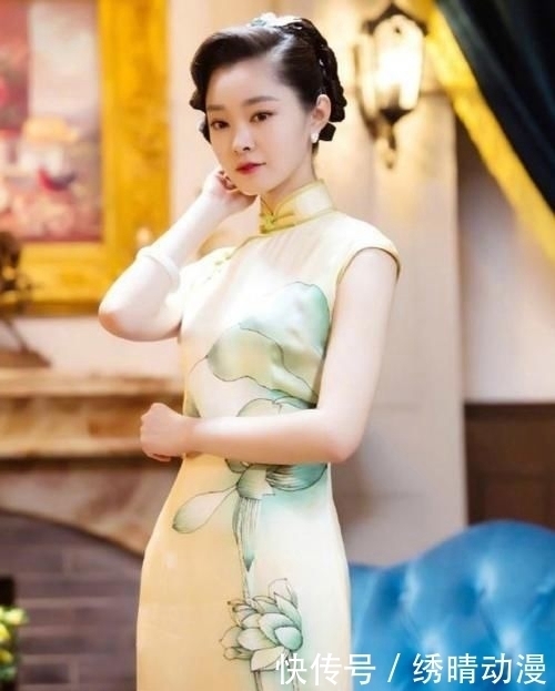 「气质」适合穿旗袍的女生,身上都有这3个“特征”,优雅且有气质!