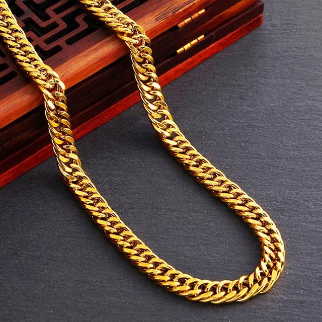 戴着粗硕“金链”的男人不一定是“土豪”,看完下图你就知道了