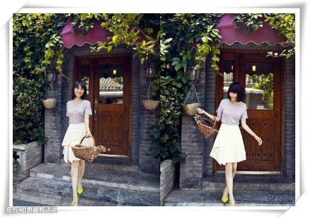 女神袁泉终于开窍了，穿A字裙配尖头鞋，网友:瞬间嫩了20岁!