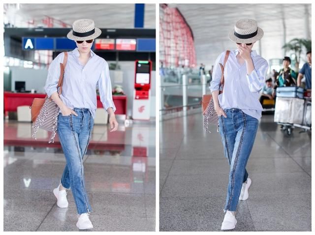 草帽能有多时尚?李沁、热巴旅游都带它，唐艺昕这个笑容我给满分