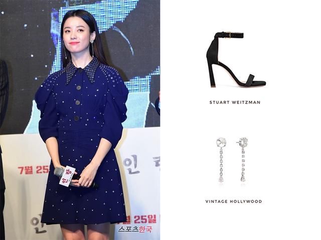 同穿三万的铆钉裙，韩孝周温柔李圣经甜美，天王嫂昆凌变成洋娃娃