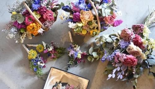  手工@DIY手工制作：用干花做的花艺作品，比鲜花还美！