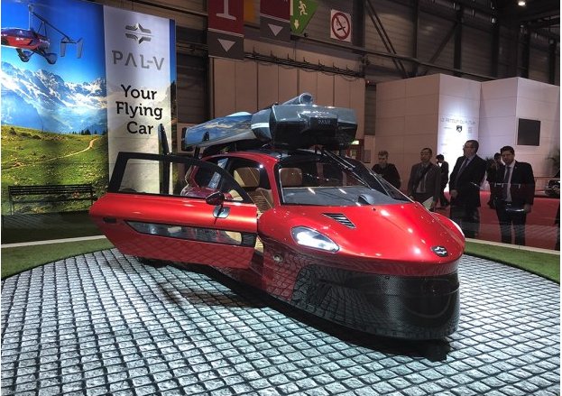 日内瓦车展:PAL-V飞行汽车亮相