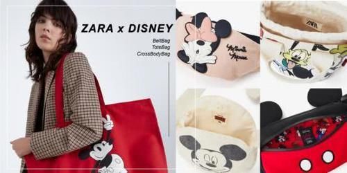  【控在】迪士尼控在哪里？ZARA和DISNEY再次联名出包包，要什么款式全都有
