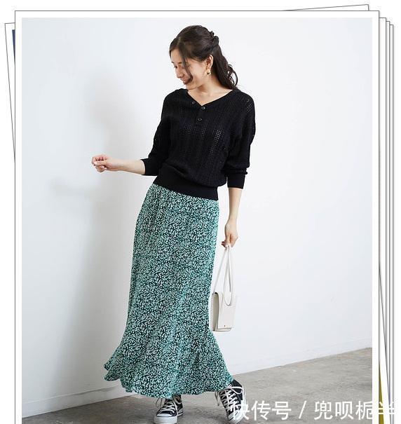 『感觉』开衫的春季日系穿搭,能防晒能保暖,既百搭又好看