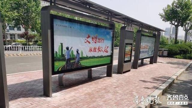  【智能候车】大动作！日照济南路31处公交候车亭安装完毕