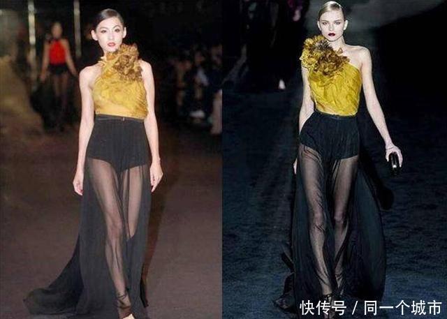 38岁张柏芝和40岁王菲走秀, 一个气场十足, 一个像道姑