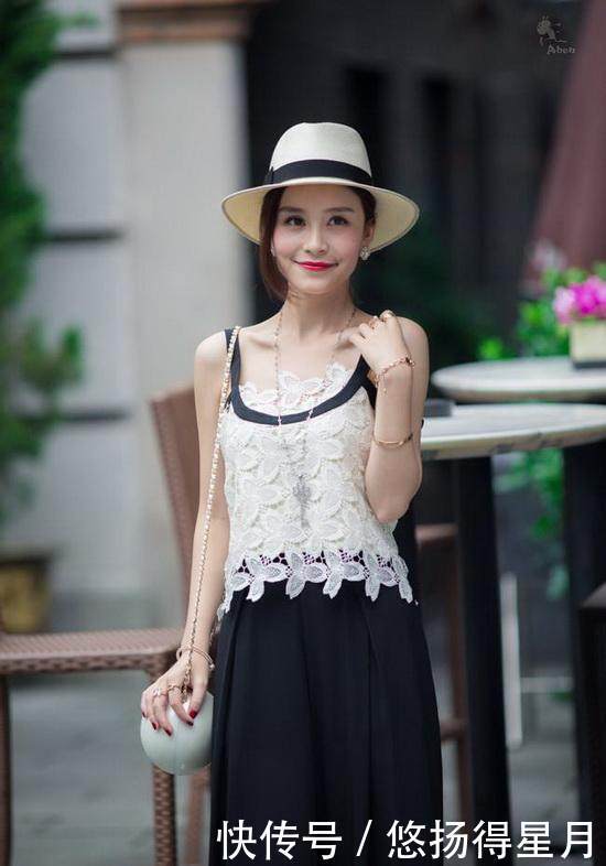 街拍: 图一清新小美女, 图二三人行姐妹花, 图三模特小姐姐