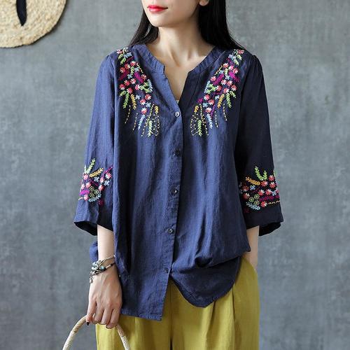 谁说棉麻越素越好看，瞧瞧下面这些棉麻装，洋气减龄又高雅，美爆